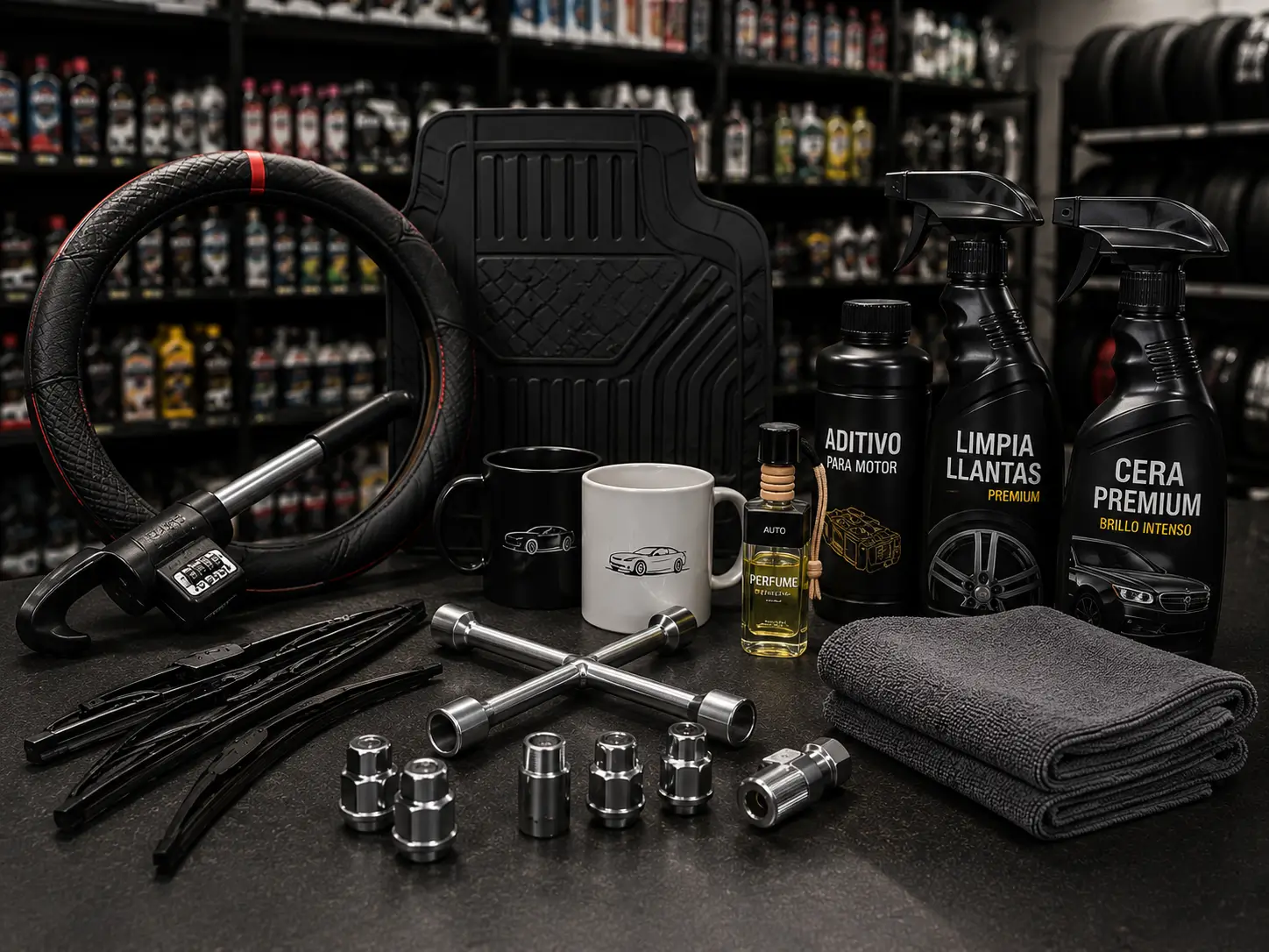 Accesorios y cosmética vehicular